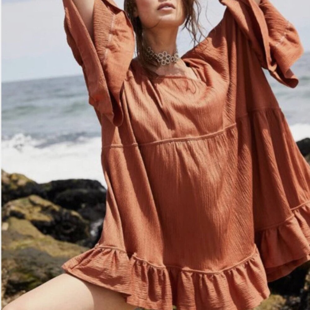 Free People Beach El Mar Mini Dress Size XS